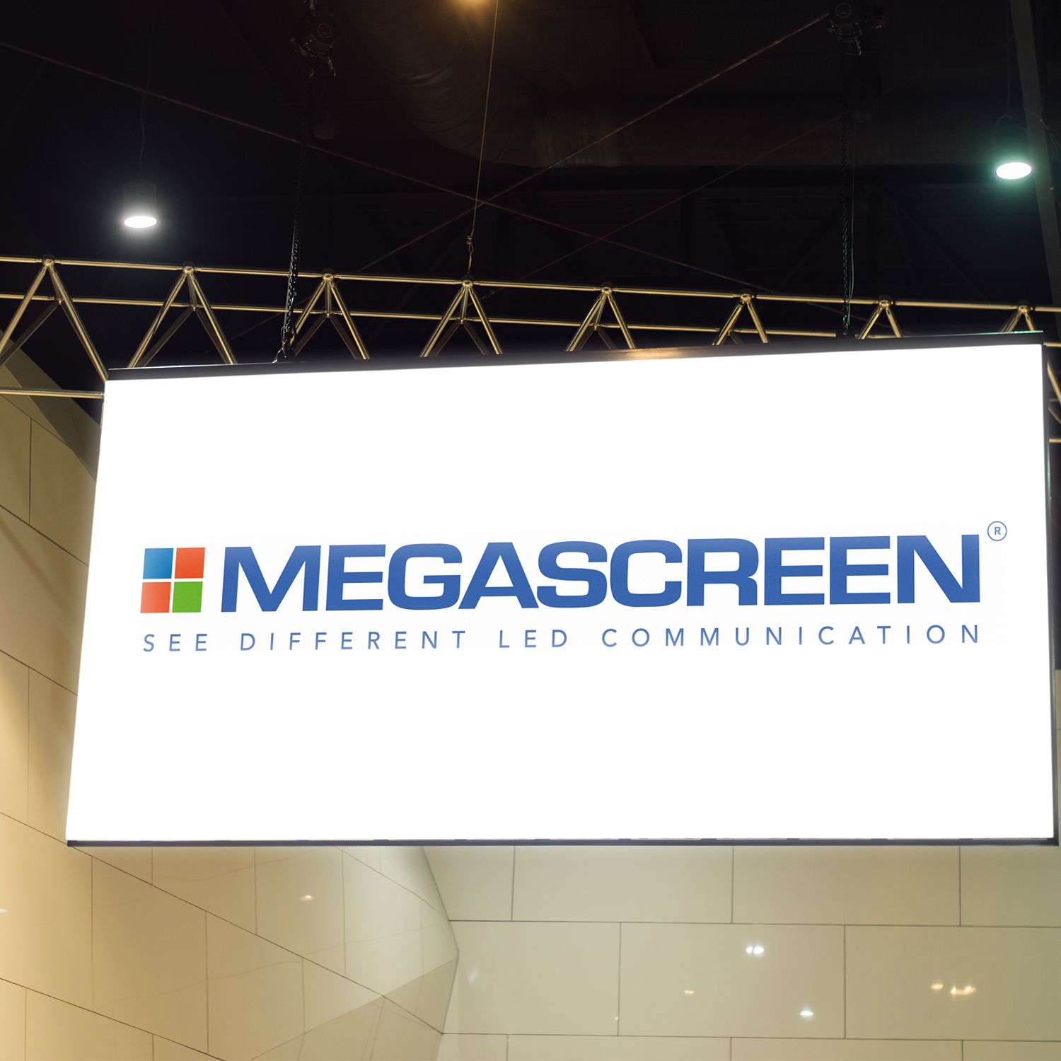 Megascreen ledwall